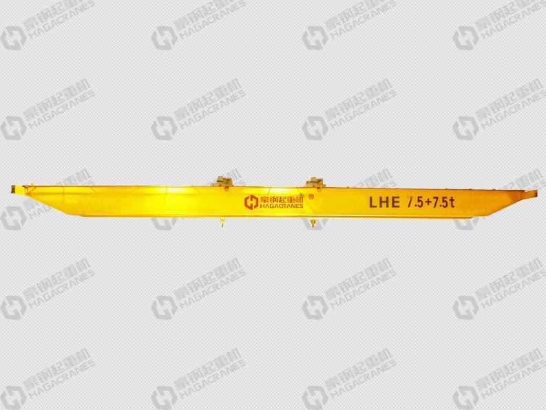 LHE  7.5+7.5t 双梁起重机